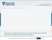Tablet Screenshot of maysesl.com
